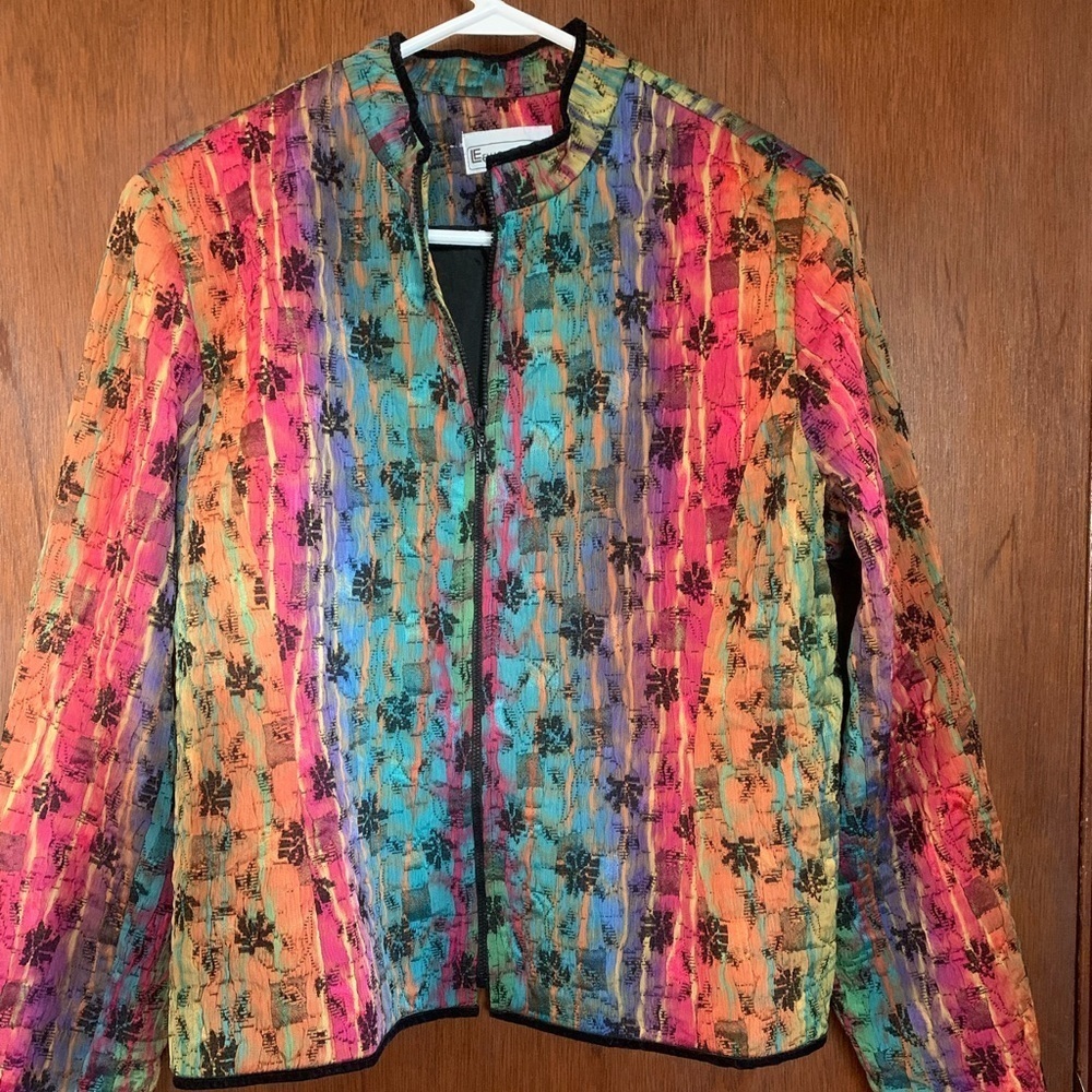 Vintage Elliott Lauren blazer jacket. Size Medium. Perfect for Pride!